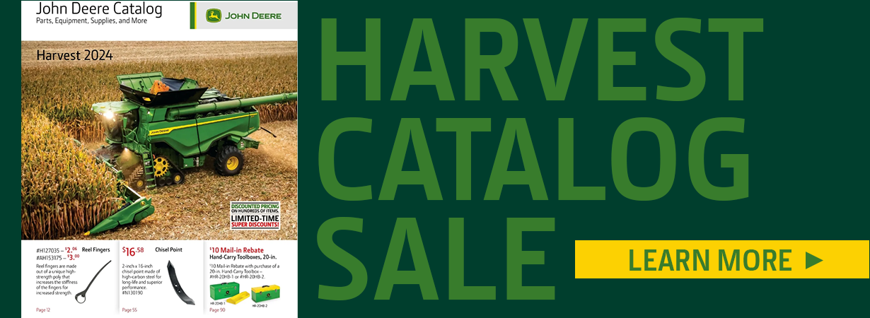 Harvest Catalog Sale